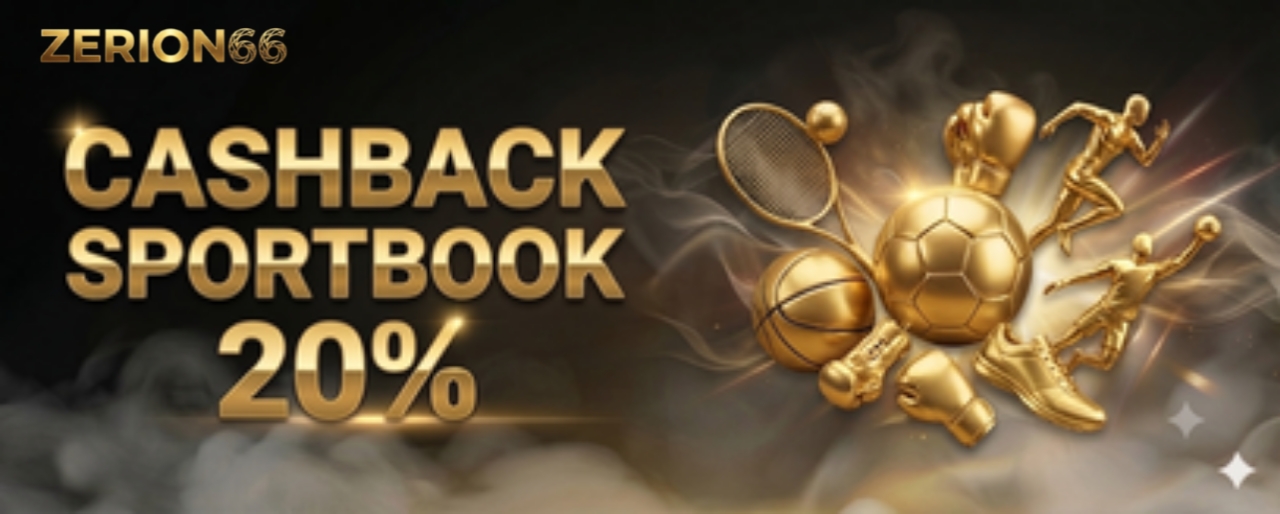 Promo Bonus Cashback Sportsbook 20%